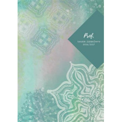 Tanári zsebkönyv, 2026/2027 tanév, A5, heti, TOPTIMER, "Mandala" Tanári zsebkönyv, 2026/2027 tanév, A5, heti, TOPTIMER, "Mandala"