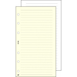 Kalendárium betét, jegyzetlap, "S", vonalas, SATURNUS, chamois