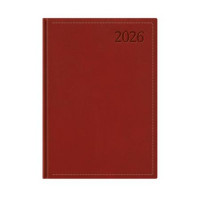 Naptár, tervező, B5, heti, TOPTIMER "Traditional", bordó