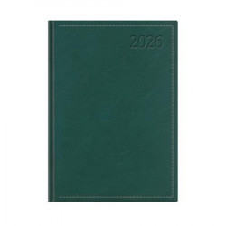 Naptár, tervező, B5, heti, TOPTIMER "Traditional", zöld