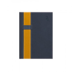 Naptár, tervező, B6, heti, TOPTIMER "Vario", kék-sárga