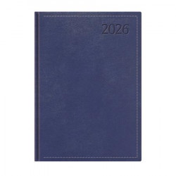 Naptár, tervező, B5, napi, TOPTIMER "Traditional", kék