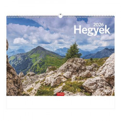 Naptár, fali, TOPTIMER, "Hegyek"
