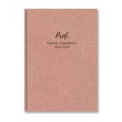 Tanári zsebkönyv, 2026/2027 tanév, A5, heti, TOPTIMER, púder bubble