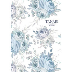 Tanári zsebkönyv, 2026/2027 tanév, A5, heti, TOPTIMER, "Kék virág" Tanári zsebkönyv, 2026/2027 tanév, A5, heti, TOPTIMER, "Kék virág"