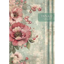 Tanári zsebkönyv, 2026/2027 tanév, A5, heti, TOPTIMER, "Vintage" Tanári zsebkönyv, 2026/2027 tanév, A5, heti, TOPTIMER, "Vintage"