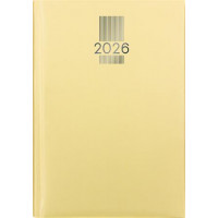 Naptár, tervező, A5, heti, DAYLINER, "MyPastel", sárga