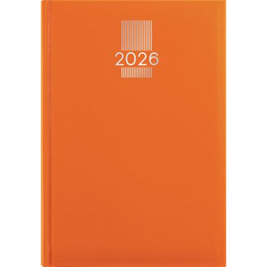 Naptár, tervező, A5, napi, DAYLINER, "MyPastel", narancs Naptár, tervező, A5, napi, DAYLINER, "MyPastel", narancs