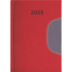 Tárgyalási napló, B5, DAYLINER, "Memphis", piros-szürke