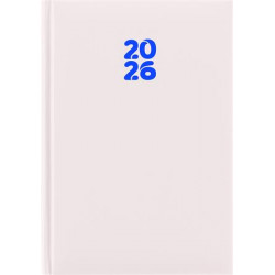 Naptár, tervező, A5, napi, DAYLINER, "Pannon", fehér