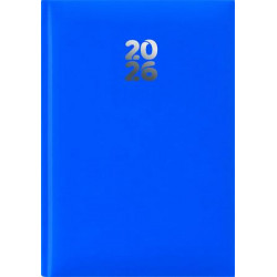 Naptár, tervező, A5, heti, DAYLINER, "Pannon", kék Naptár, tervező, A5, heti, DAYLINER, "Pannon", kék