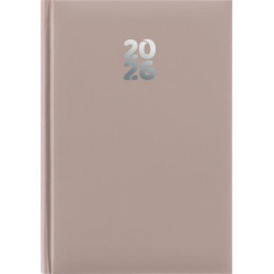 Naptár, tervező, A5, heti, DAYLINER, "Pannon", natúr