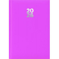 Naptár, tervező, A5, heti, DAYLINER, "Pannon", fuchsia