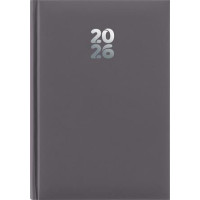 Naptár, tervező, A5, heti, DAYLINER, "Pannon", szürke