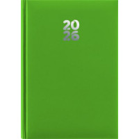 Naptár, tervező, A5, heti, DAYLINER, "Pannon", világoszöld