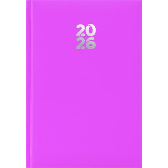 Naptár, tervező, A5, napi, DAYLINER, "Pannon", fuchsia Naptár, tervező, A5, napi, DAYLINER, "Pannon", fuchsia