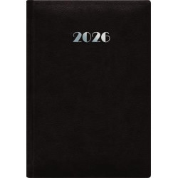 Naptár, tervező, A5, napi, DAYLINER, "Pellana", fekete Naptár, tervező, A5, napi, DAYLINER, "Pellana", fekete