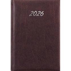 Naptár, tervező, A5, napi, DAYLINER, "Rebel", antracit