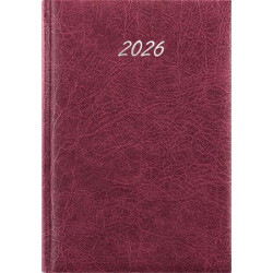 Naptár, tervező, B5, heti, DAYLINER, "Rebel", bordó Naptár, tervező, B5, heti, DAYLINER, "Rebel", bordó