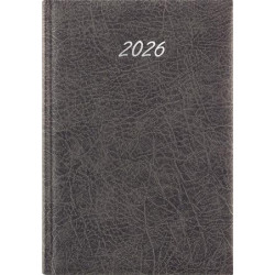 Naptár, tervező, B5, heti, DAYLINER, "Rebel", szürke Naptár, tervező, B5, heti, DAYLINER, "Rebel", szürke