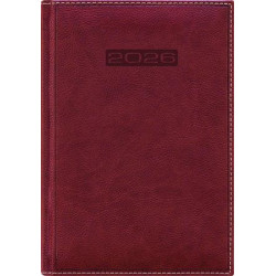 Naptár, tervező, B5, heti, DAYLINER, "Sherwood", barnásvörös Naptár, tervező, B5, heti, DAYLINER, "Sherwood", barnásvörös