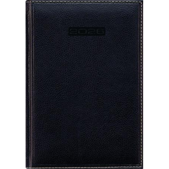 Naptár, tervező, B5, heti, DAYLINER, "Sherwood", fekete Naptár, tervező, B5, heti, DAYLINER, "Sherwood", fekete