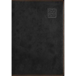 Naptár, tervező, B5, heti, DAYLINER "Square", fekete Naptár, tervező, B5, heti, DAYLINER "Square", fekete