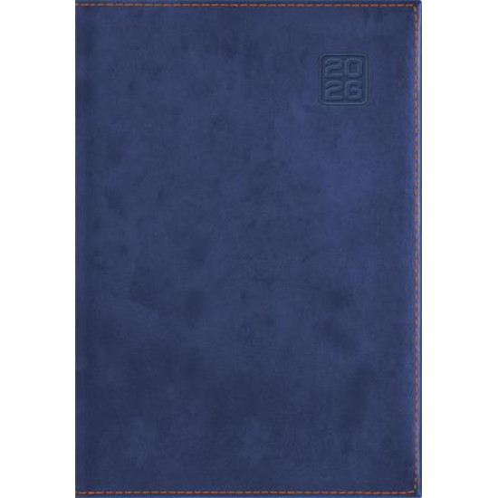 Naptár, tervező, B5, heti, DAYLINER "Square", kék Naptár, tervező, B5, heti, DAYLINER "Square", kék