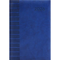 Naptár, tervező, A5, napi, DAYLINER, "Tucson", kék
