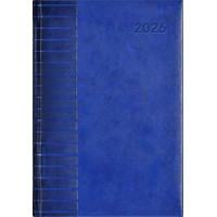 Naptár, tervező, B5, heti, DAYLINER, "Tucson", kék