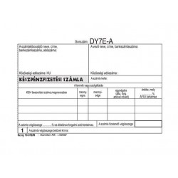 Nyomtatvány, *készpénzfizetési számlatömb, egy ÁFÁs, 50x3, A6, fekvő , VICTORIA, "B.13-372", 20 tömb/csomag Nyomtatvány, *készpénzfizetési számlatömb, egy ÁFÁs, 50x3, A6, fekvő , VICTORIA, "B.13-372", 20 tömb/csomag