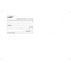 Nyomtatvány, nyugta átvételi elismervény, 50x3, A6, VICTORIA "B.13-67", 10 tömb/csomag