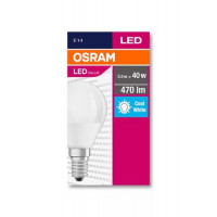 LED izzó, E14, kisgömb, P45, 5,7W, 470lm, 4000K (HF), OSRAM "Value" LED izzó, E14, kisgömb, P45, 5,7W, 470lm, 4000K (HF), OSRAM "Value"