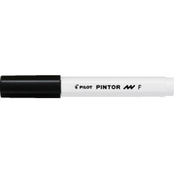 Dekormarker, 1 mm, PILOT "Pintor F", fekete