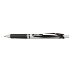Zseléstoll, 0,35 mm, nyomógombos, PENTEL "EnerGelX BL77E", fekete