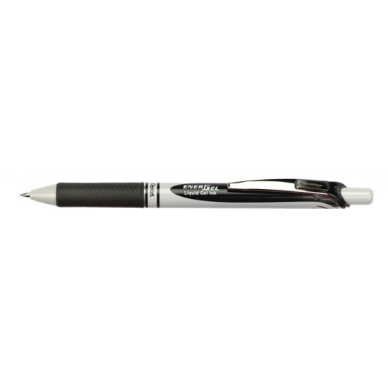 Zseléstoll, 0,35 mm, nyomógombos, PENTEL "EnerGelX BL77E", fekete Zseléstoll, 0,35 mm, nyomógombos, PENTEL "EnerGelX BL77E", fekete