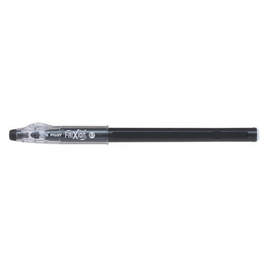 Rollertoll, 0,35 mm, kupakos, PILOT "Frixion Ball Stick", fekete