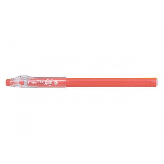 Rollertoll, 0,35 mm, kupakos, PILOT "Frixion Ball Stick", korall pink