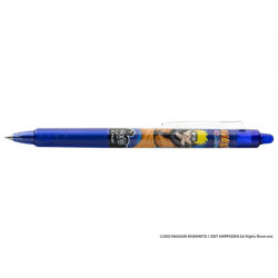 Rollertoll, 0,35 mm, törölhető, nyomógombos, PILOT "Frixion Clicker Naruto", kék