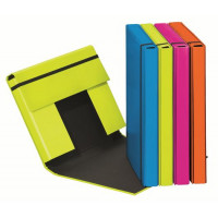 Gumis mappa, A5, 40 mm, karton, PAGNA "Trend", 5 különböző szín Gumis mappa, A5, 40 mm, karton, PAGNA "Trend", 5 különböző szín