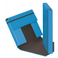 Gumis mappa, A4, 40 mm, karton, PAGNA "Trend", világoskék Gumis mappa, A4, 40 mm, karton, PAGNA "Trend", világoskék