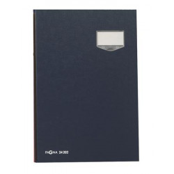 Aláírókönyv, A4, 20 rekeszes, karton, PAGNA, kék Aláírókönyv, A4, 20 rekeszes, karton, PAGNA, kék