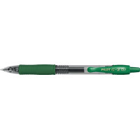 Zseléstoll, 0,32 mm, nyomógombos, PILOT "G-2", zöld Zseléstoll, 0,32 mm, nyomógombos, PILOT "G-2", zöld