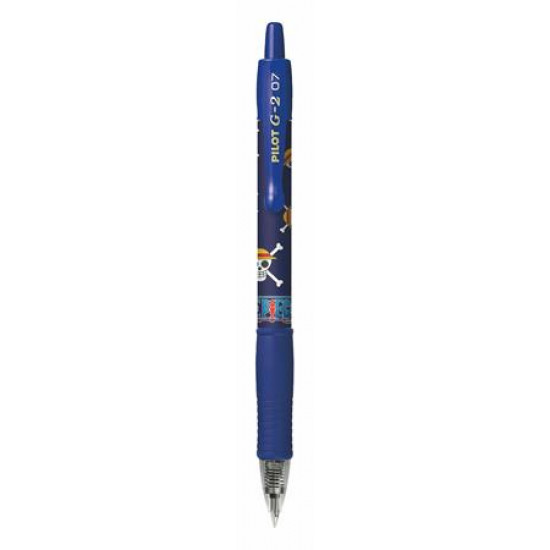 Zseléstoll, 0,32 mm, nyomógombos, PILOT "G-2 One Piece", kék