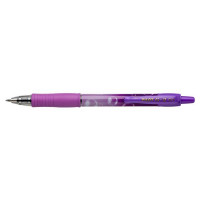 Zseléstoll, 0,32 mm, nyomógombos, PILOT "G-2 Purple Bubble", kék Zseléstoll, 0,32 mm, nyomógombos, PILOT "G-2 Purple Bubble", kék