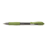 Zseléstoll, 0,32 mm, nyomógombos, PILOT "G-2", világoszöld Zseléstoll, 0,32 mm, nyomógombos, PILOT "G-2", világoszöld