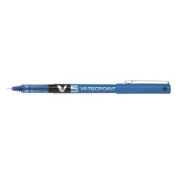Rollertoll, 0,3 mm, tűhegyű, PILOT "Hi-Tecpoint V5", kék Rollertoll, 0,3 mm, tűhegyű, PILOT "Hi-Tecpoint V5", kék