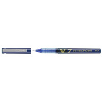 Rollertoll, 0,4 mm, tűhegyű, kupakos, PILOT "Hi-Tecpoint V7", kék