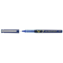 Rollertoll, 0,4 mm, tűhegyű, kupakos, PILOT "Hi-Tecpoint V7", kék