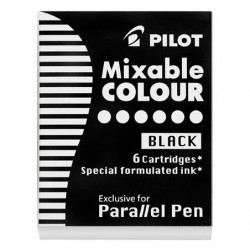Töltőtoll patron, PILOT "Parallel Pen", fekete Töltőtoll patron, PILOT "Parallel Pen", fekete